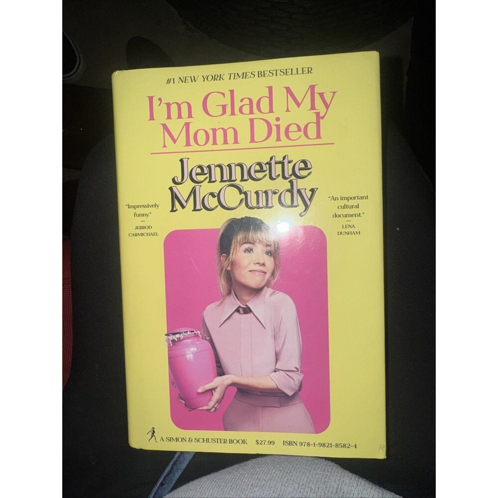 I'm Glad My Mom Died by Jennette McCurdy (2022, Hardcover) Nickelodeon Star E.D.